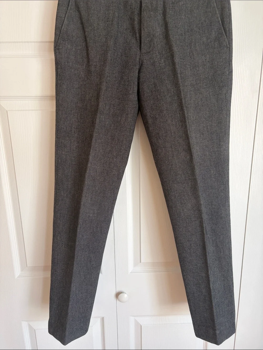 J. Crew Men's Gray Dress Pants - Slim Straight